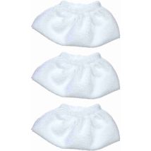 Treetalk - Lot de 3 chiffons de rechange pour aspirateur Karcher SC2/ SC3/ SC4/ SC5, chiffons éponge, housse de buse, accessoires