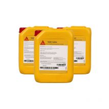 Lot de 3 colles de reprise pour mortiers et bétons Sika SiderLatex - Blanc laiteux - 5L