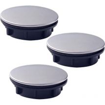 Lot de 3 Couvercles de Trou d'évier de Cuisine pour évier de Cuisine, Trou de Robinet, Couvercle de Trou de Robinet de Salle de Bain, Couvercles de