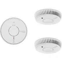 Angeleye - Lot de 3 détecteurs de fumée nf autonomie 5ans-garantie 10 ans