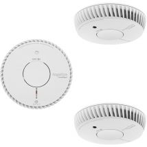 Angeleye - Lot de 3 détecteurs de fumée nf autonomie et garantie 10 ans