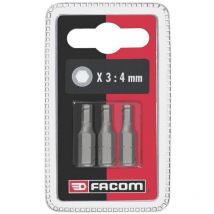 Facom - Embout de vissage Hexagonal de Set de 3 embouts pièces , 5 mm ( Prix pour 1 )