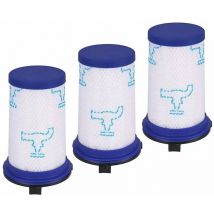 Lot de 3 Filtre de remplacement pour Rowenta Air Force 360 / X-Pert Essential 260 Aspirateur sans fil
