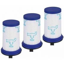 Ensoleille - Lot de 3 Filtre de remplacement pour Rowenta Air Force 360 / X-Pert Essential 260 Aspirateur sans fil