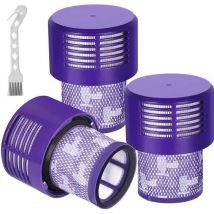 Allotech - Lot de 3 filtres de rechange compatible pour aspirateur dyson V10