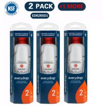Lot de 3 filtres pour réfrigérateur Everydrop by Whirlpool Ice and Water 2, EDR2RXD1