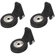Feiyue - Lot de 3 flûtes sifflantes en acier inoxydable pour bouilloire