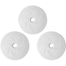 Lot de 3 grandes roues C6 de rechange pour nettoyeur de piscine Polaris 180 280 Tanktrax, VAC-Sweep 280