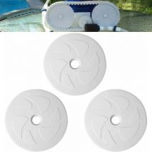 Lot de 3 roues de rechange pour nettoyeur de piscine C6 pour Polaris 180 280 Tanktrax, VAC-Sweep 280
