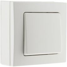 Bel'vue - Lot de 3 interrupteurs en saillie Bel Vue - blanc - Zenitech