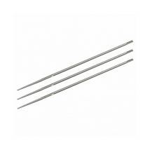 Lot de 3 limes rondes pour chaîne de tronçonneuse Bahco Diamètre: 4.5 mm - Pas de la chaine: .325