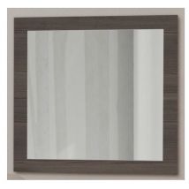 Lote de 3 espejos 60x60x2 cm - Colección augusta - Color gris Bodega