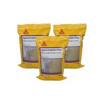 Lot de 3 mortiers pour joint de carrelage intérieur et extérieur prêt à gâcher - SIKA SikaCeram Joint Fin - Manhattan - 4kg