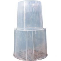 Pouss Vert - Cloche lot de 3 Rehausses Modul'o 35 a forcer + 6 piquets offerts