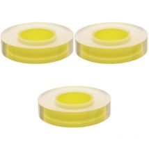 Lot de 3 rouleaux de film de protection en PVC pour tapis, film de montre multifonction, film transparent, fournitures de montre