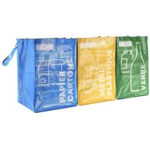 Ac-deco - sac de tri X3 plastique