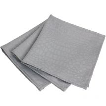 Lot de 3 serviettes table Jacquard lounge