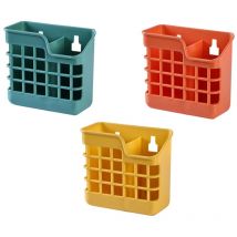 Lot de 3 supports de rangement muraux pour baguettes