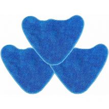 Lot de 3 tampons de nettoyage lavables en microfibre compatibles avec le nettoyeur vapeur Vax S85-CM S86-SF-CC S86-SF-C