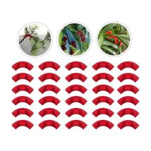 Lntyq Lot de 30 pinces de fixation pour plantes grimpantes - Support solide à 90 degrés pour plantes grimpantes - Clips de fixation pour branches de