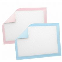 Monsieur Bébé - Lot de 300 alèses pour bébé jetables, imperméables - 40 x 60 cm - Bleu