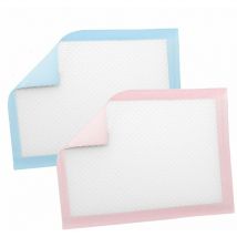 Monsieur Bébé - Lot de 300 alèses pour bébé jetables, imperméables - 40 x 60 cm - Rose