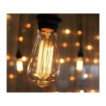 Lot de 3 Ampoules vintage à incandescence 40 w E27 filaments apparents