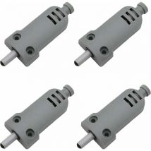 Ensemble de 4 amortisseurs de porte en plastique pour meubles