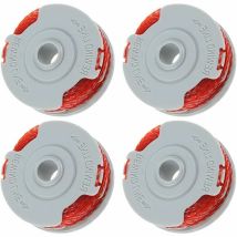 Debuns - Lot de 4 Bobine Fil Coupe Bordure pour Flymo FLY021 Bobine de Fil Debroussailleuse Bobine de Rechange pour flymo Coupe Bordure 36ft/1,5 mm..