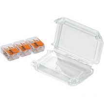 Zenitech - Boîtier de connexion étanche IPX8 2 entrées S221 Wago - Zenitec