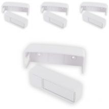 Dio Connected Home - Lot de 4 boutons poussoirs sans fil led DiO - transmission 150m - Blanc - Chacon