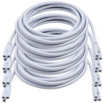 Lot de 4 câbles de connexion pour lampe led T5 T8 à double extrémité à 3 broches