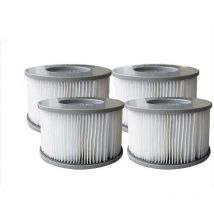 Lot de 4 Cartouche de filtre de piscine gonflable Mspa, jacuzzi Ruikalucky