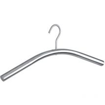 Porte-vêtements Wenko cintres inox 4 pièces argenté 45 cm robuste cintres en métal pour manteaux vestes chemises en acier inoxydable de qualité pour