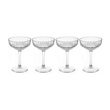 Lot de 4 Coupes de Champagne 'Timeless' 25cl Transparent