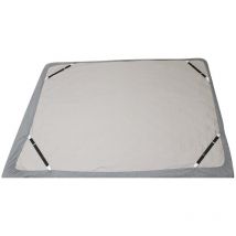 Lot de 4 courts noirs) Sangles de support de drap de lit - Clips de drap-housse réglables Bretelles de fixation de drap de lit Support de pince
