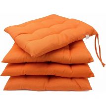 Jormftte - Lot de 4 coussins de chaise, 4040cm
