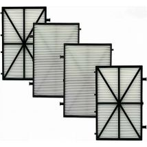 Jalleria - Lot de 4 Filtres de Piscine 991432-R4 Compatibles avec Les Panneaux Filtrants Ultra-Fins Maytronics Dolphin
