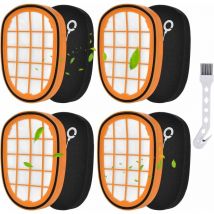 Keyoung - Lot de 4 filtres pour aspirateur sans fil Philips SpeedPro Max Aqua FC6812 FC6813 FC6822 FC6823 FC6826 FC6723/01 FC6901-FC6904 XC7042/01
