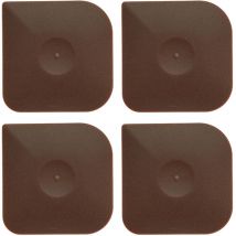 Lot de 4 grattoirs durables pour poêles à griller, outils de nettoyage de casseroles de cuisine à domicile, outils de coupe de pain