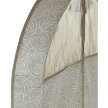 Housse à vêtements Wenko Balance 180 cm Taupe 2 pièces zip respirante rangement pour vêtements housse de protection vêtements sac à vêtements