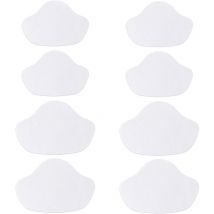 Lot de 4 paires de patchs de réparation de chaussures pour trous, talon de chaussure et insert de prévention des trous latéraux