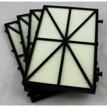 Aafgvc - Lot de 4 panneaux de filtre à cartouche ultra fine Numéro de pièce:991432 pour pièces de dauphin