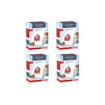 Lot de 4 boîtes de sacs fjm Hyclean 3D Efficiency pour aspirateur Compact S700 S4000 et S6000 Miele