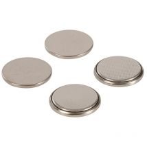 Lot de 4 piles bouton lithium CR2025 pmaster 458775