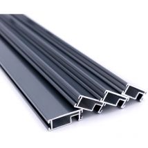 Avosdim - Profils Moustiquaire Cadre recoupable - Longueur 100 cm - Alu Gris Anthracite