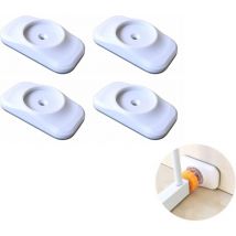 Lot de 4 Protections Murales pour Porte de Bébé, Économiseurs Murals, Protection Murale D'extension de Porte D'escalier, pour Portes à Montage sous