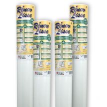 Rénov'lisse - Lot de 4 rouleaux Toile de rénovation pro 150g/m² à base de cellulose polyester 80m²