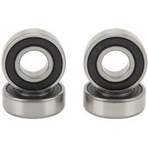 Lot de 4 roulements de roue 6202-RS en acier chromé de remplacement pour mini-moto Coleman Powersports CT200U CT200U-EX Trail 200