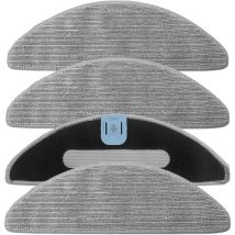 Lot de 4 serpillères de Rechange pour iRobot Roomba i5 j5+ aspirateur